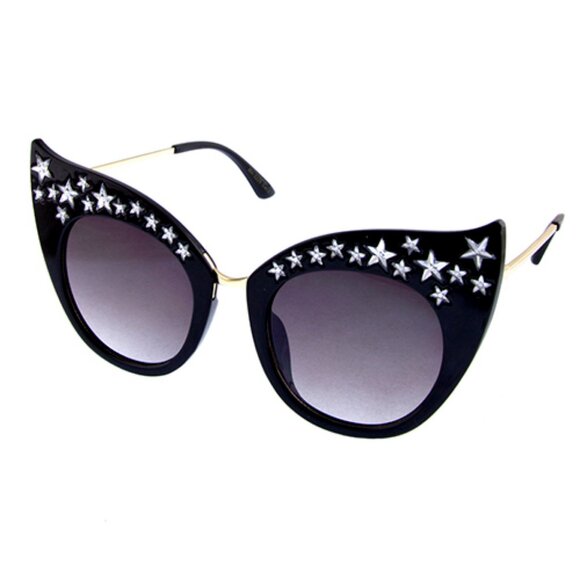 Batshape Cat Eye Sunglasses - Picture 8 of 11